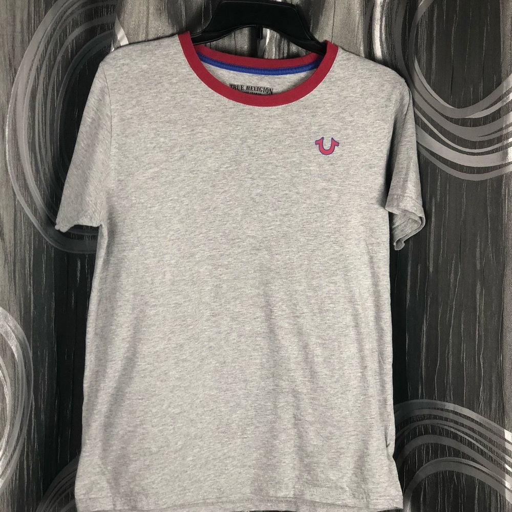 True Religion BUDDHA LOGO Boys Shirt - Picture 3 of 6